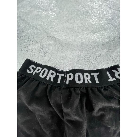 C-Mode Black Sport Athletic Logo Shorts Women's Size Small - Picture 4 of 5